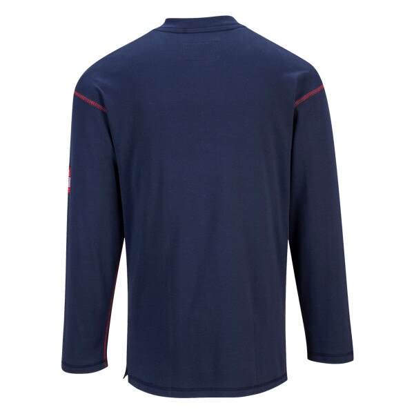 Bizflame Henley Shirt in Navy